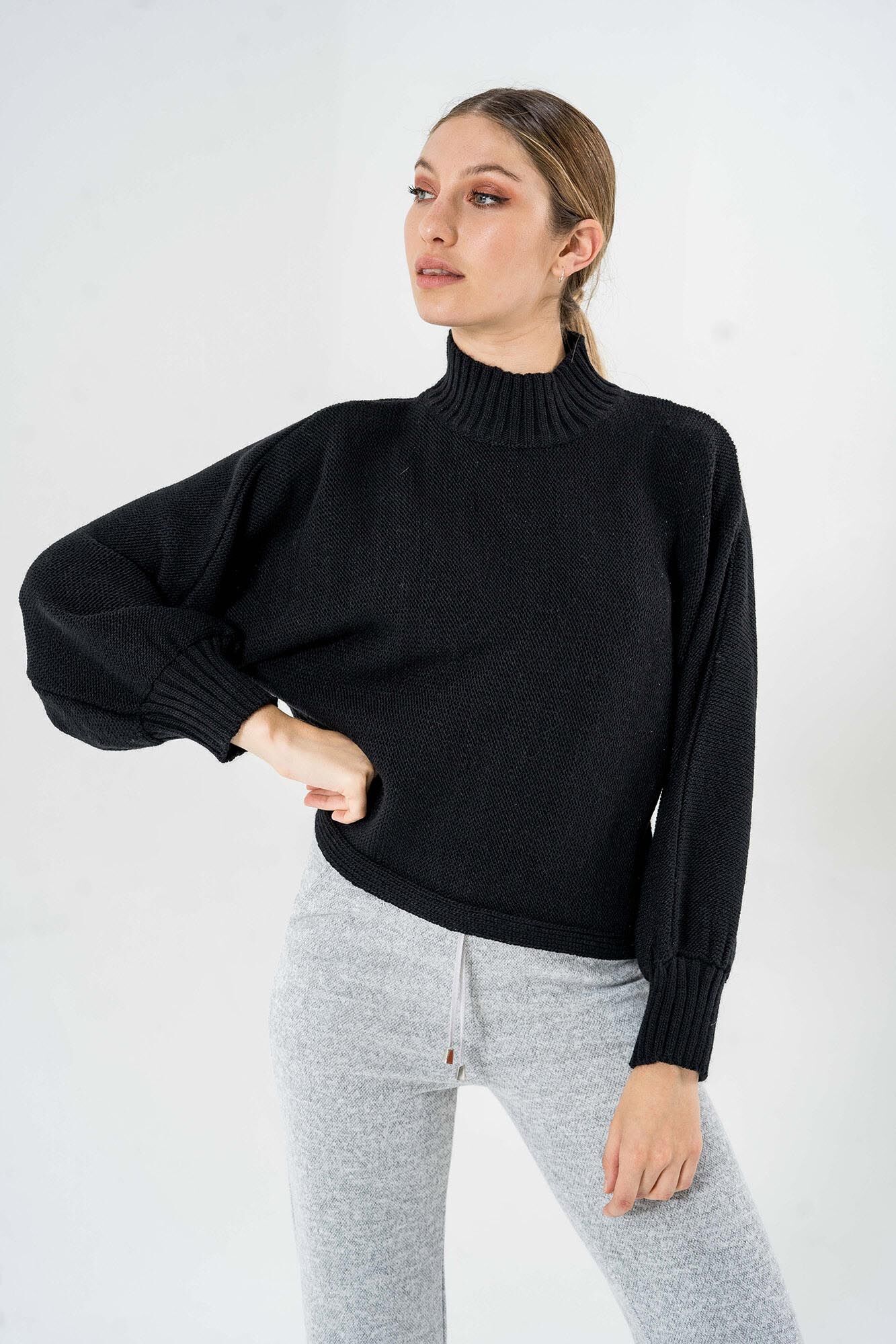 SWEATER DONNA NEGRO | La Cofradía . Primavera - Verano 2022