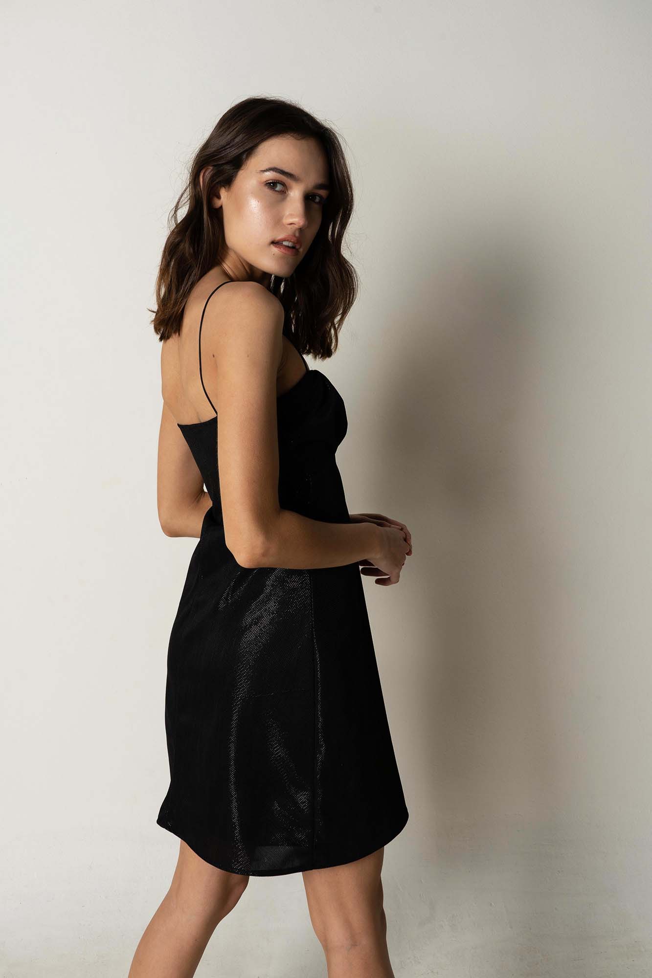 VESTIDO LUJURIA NEGRO | La Cofradía . Otoño - Invierno 2022