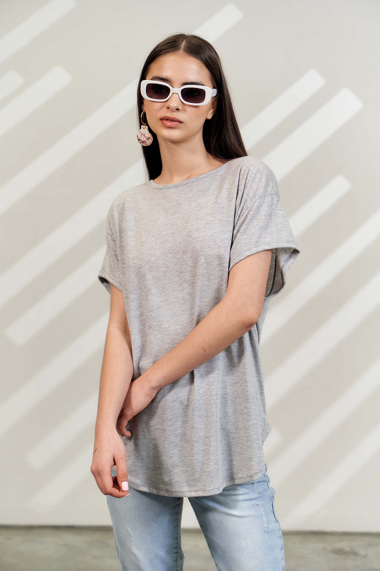 REMERON DIANA GRIS MELANGE La Cofradía . Otoño Invierno 2023