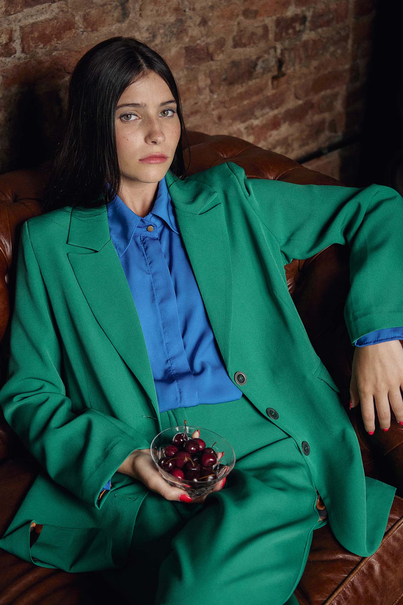 BLAZER PLATINO VERDE