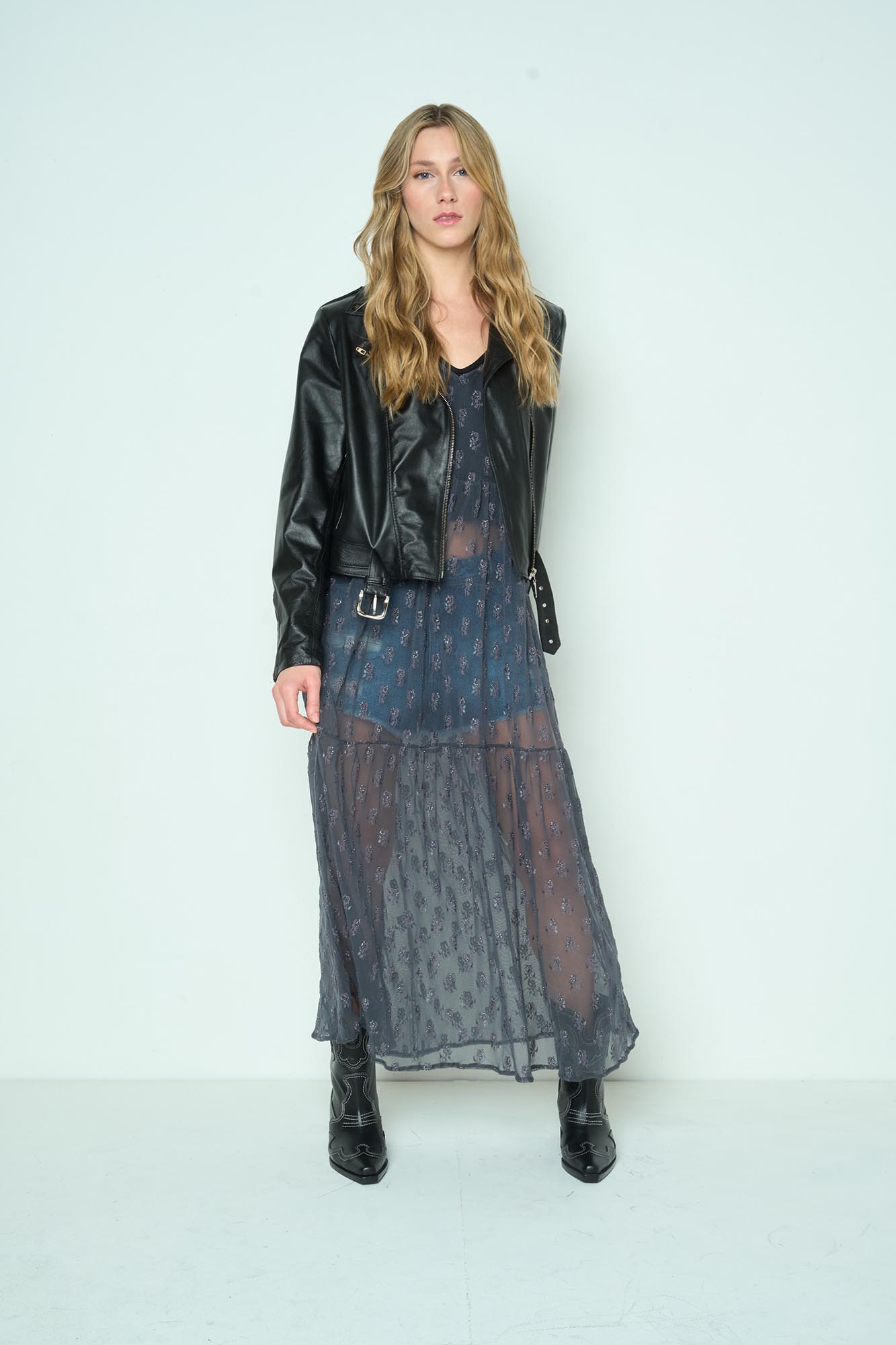 CAMPERA DE OVEJA PUNCH NEGRO