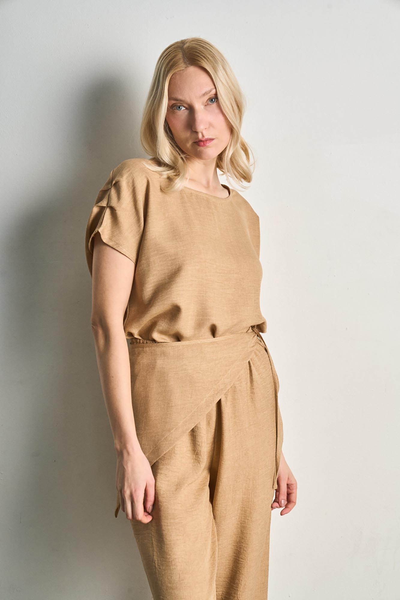 BLUSA NÉBULA CAMEL