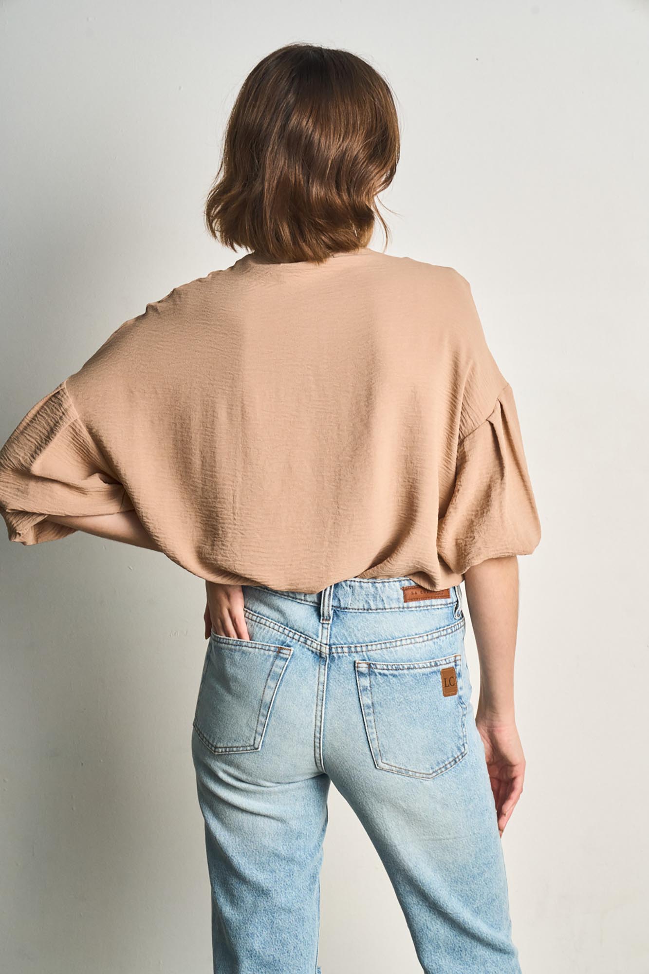 CAMISA CETONIA CAMEL