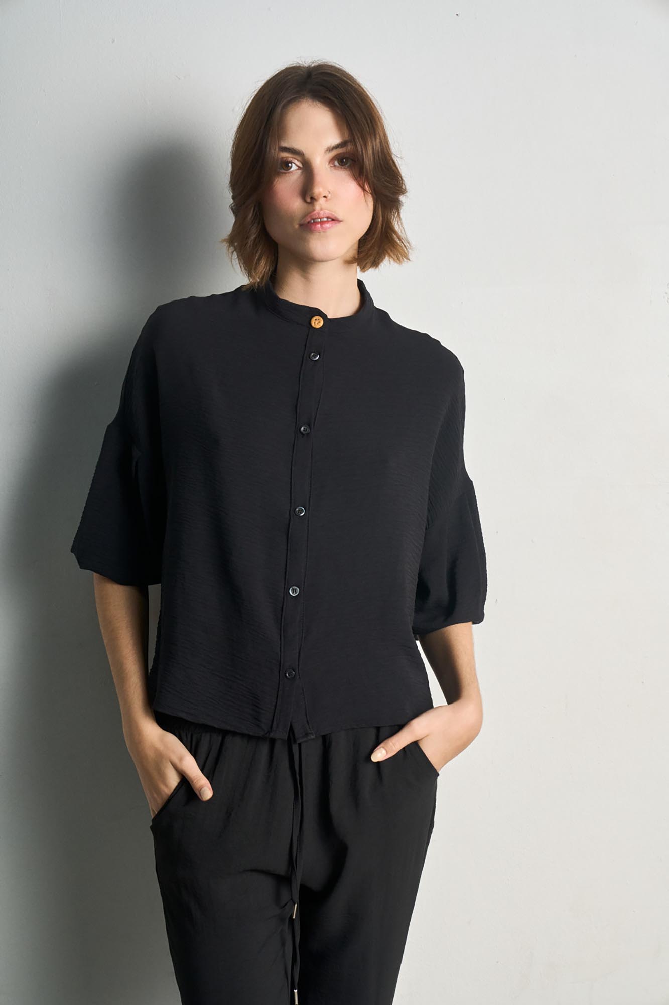 CAMISA CETONIA NEGRO
