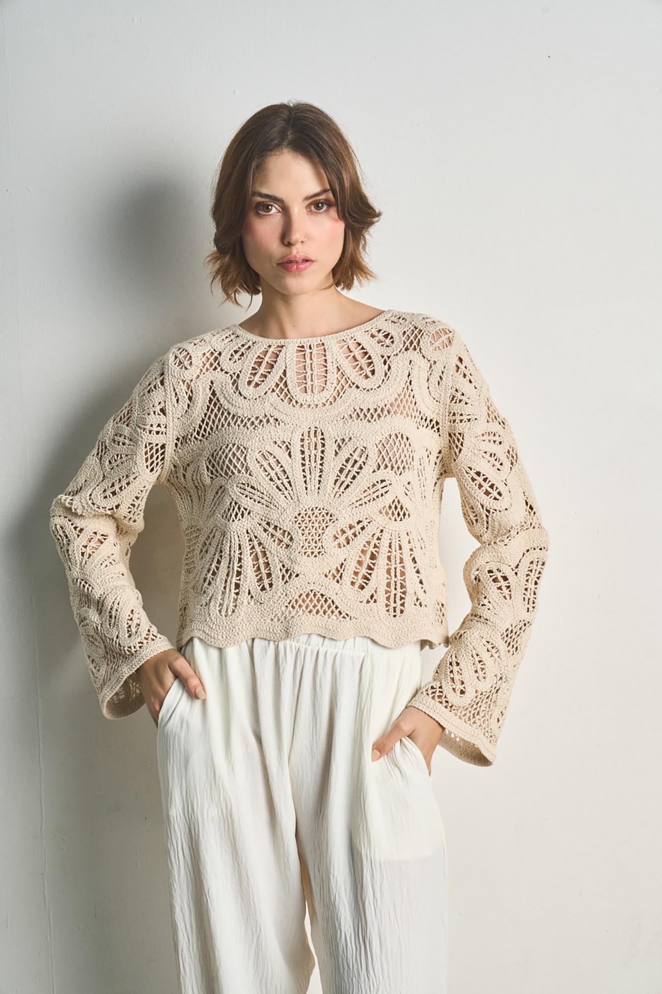SWEATER ESPOLÓN NATURAL