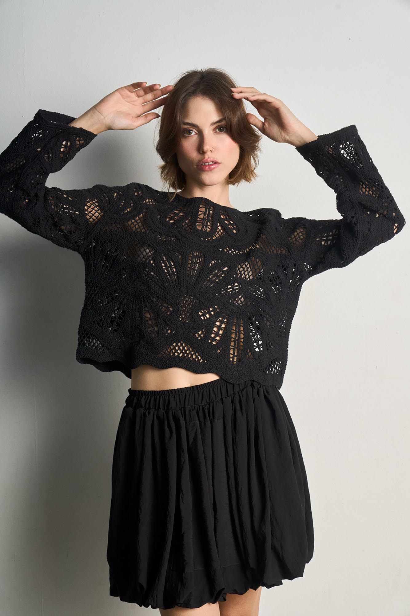 SWEATER ESPOLÓN NEGRO